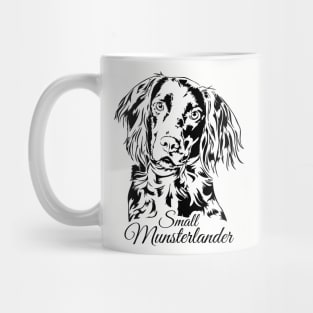 Small Munsterlander dog lover portrait Mug